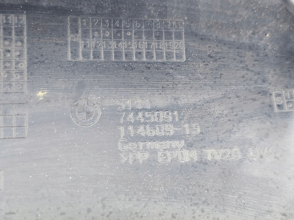 фото №11, Спойлер молдинг накладка левая bmw x2 f39 2018-2023 перед 7445091