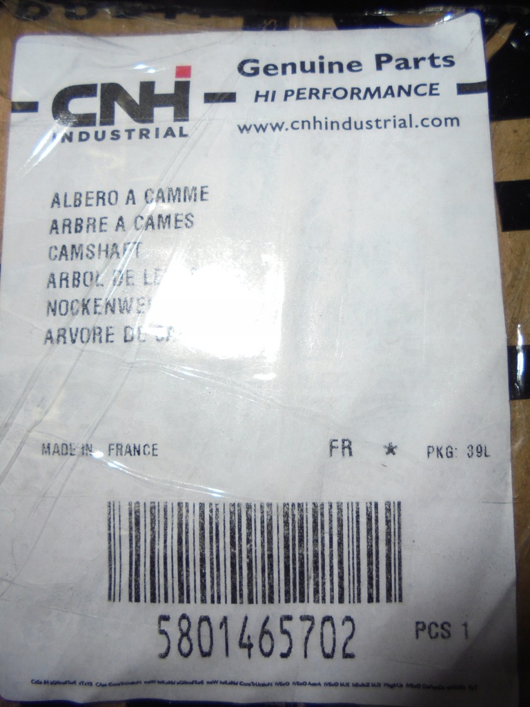 фото №5, Вал распределительного вала iveco stralis euro 6 5801465702