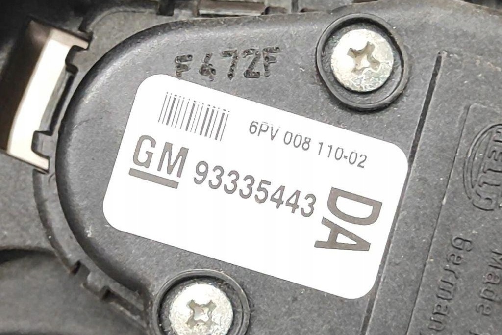 фото №8, Педаль газа opel ampera 93335443 1.36l бензиновый 2007