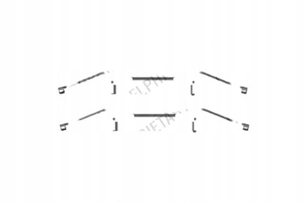 фото №1, Delphi lx0439 набор аксессуары, тормозные колодки тормозные