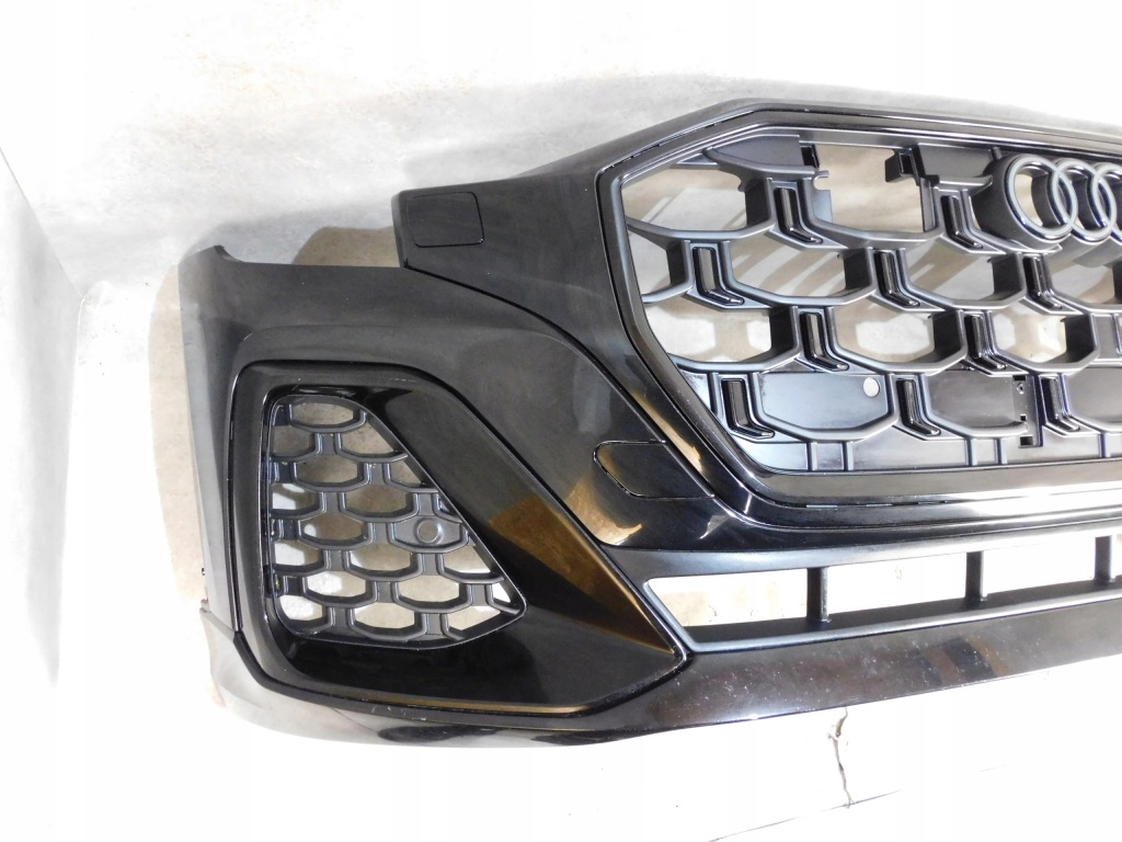 фото №11, Audi q8 4m8 lift s line sq8 бампер перед передний полный чёрный
