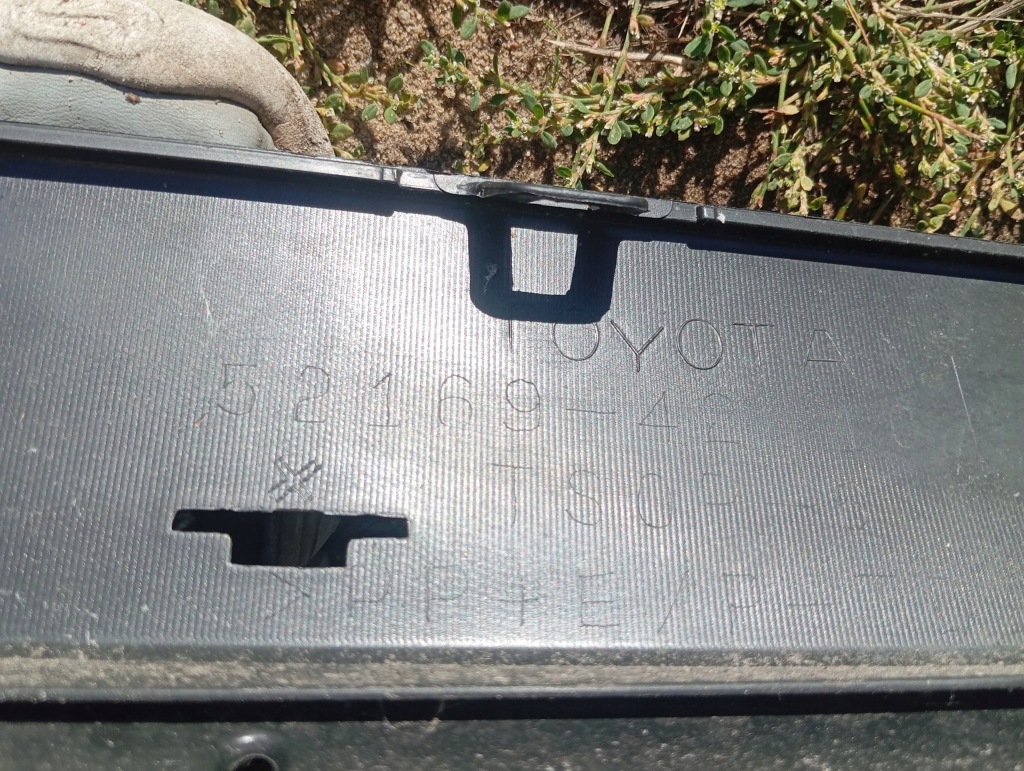 фото №13, Dol накладка спойлер бампера toyota rav4 iv lift накладка-спойлер нижний 2015-19 задняя