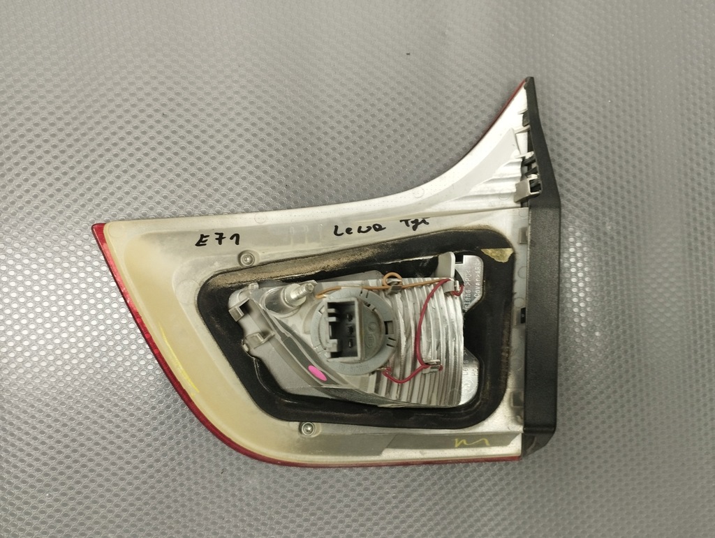 фото №11, Bmw e71 лампа левая задняя w крышка