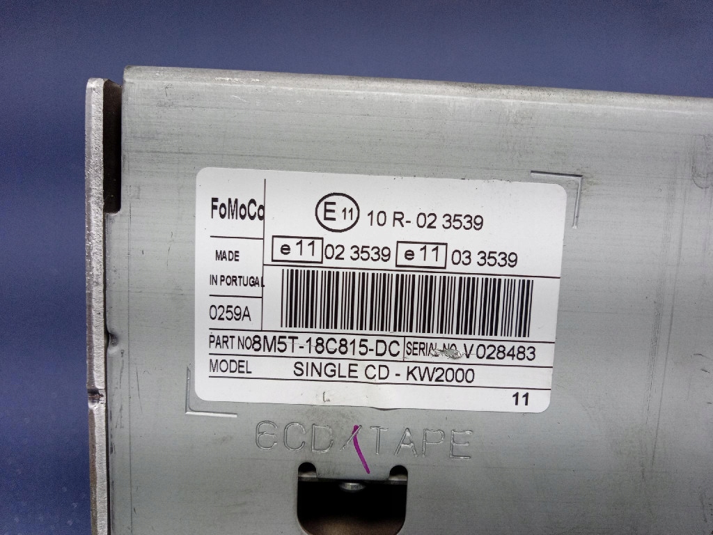 Ford c-max mk1 06- рестайлінг  радіо заводський cd 8m5t18c815dc Зі Шроту