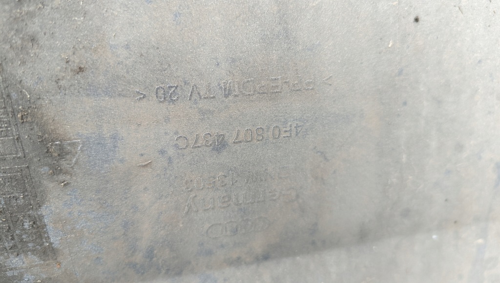 Бампер передний перед audi a6 c6 4f 4f0 2004 - 2008 хороший 4f0807437c ly7w Оригинал