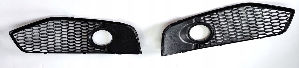 фото №7, 2 решётка радиатора решётка радиатора w бампере перед l/p audi s3 a3 8p