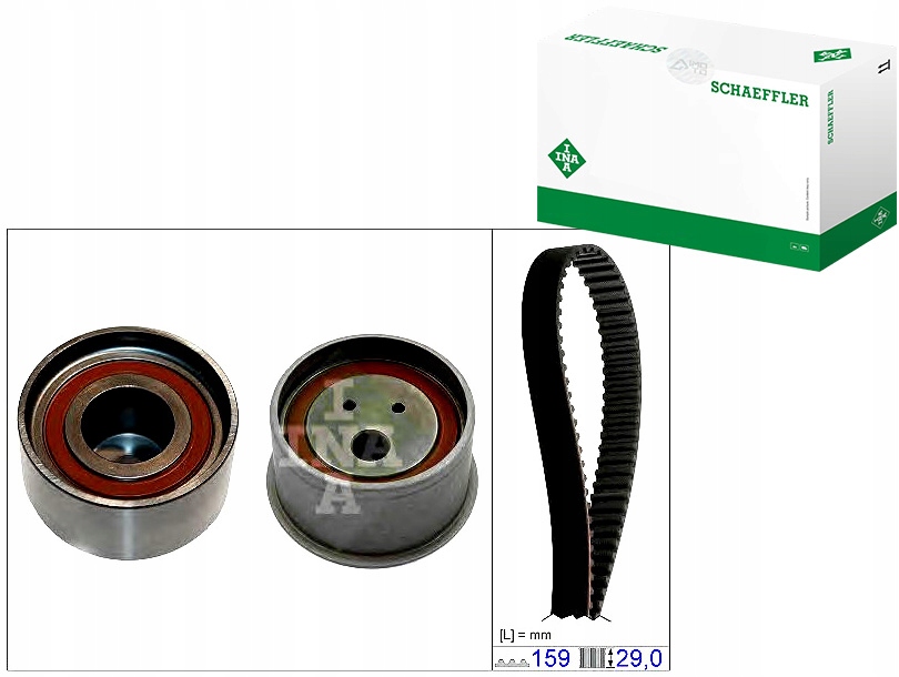 фото №1, Ina набір ремінь розподільного валу mitsubishi pajero pinin