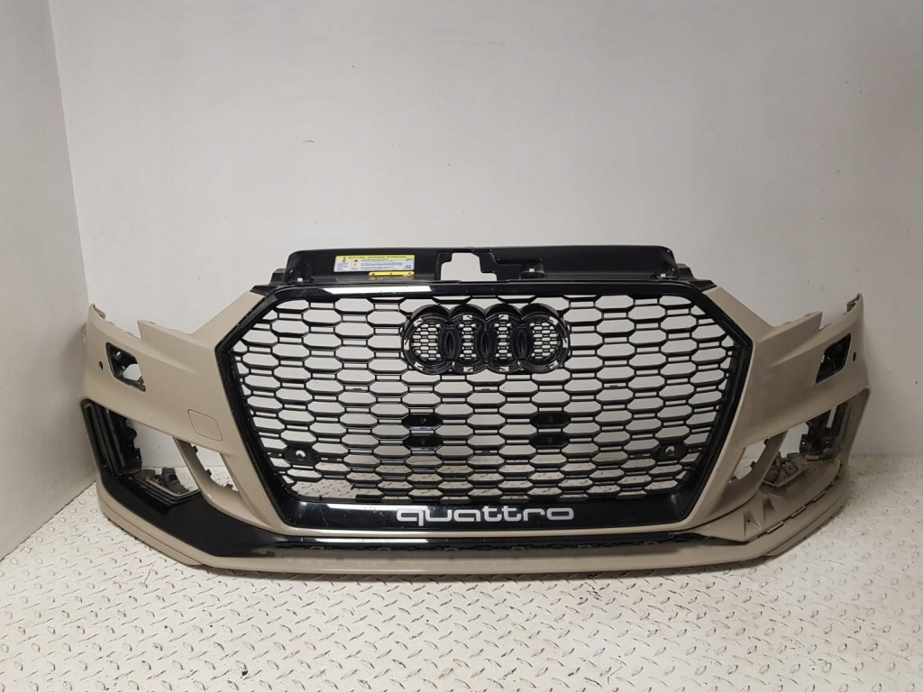 фото №1, Audi rs3 8v4 lift sportback бампер передний решётка радиатора 8v4807437e