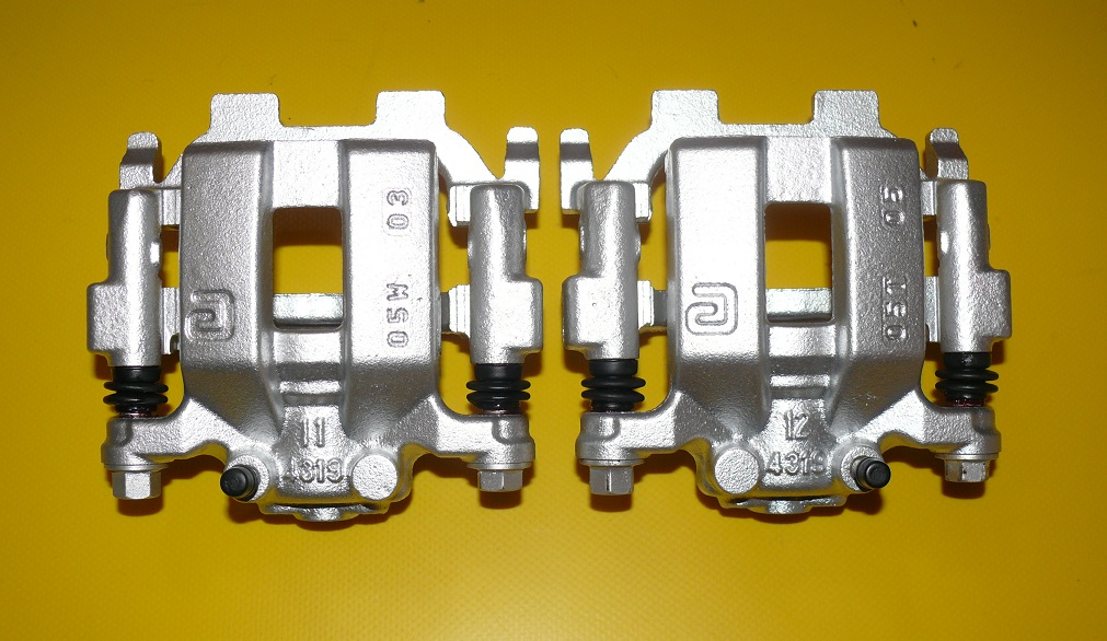 фото №9, Суппорты тормозные скоба левый правый задняя infiniti fx ii 2 308/16mm 08-17r.