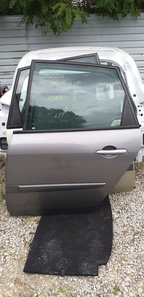 фото №5, Двері ліва праве задні renault scenic ii колір
