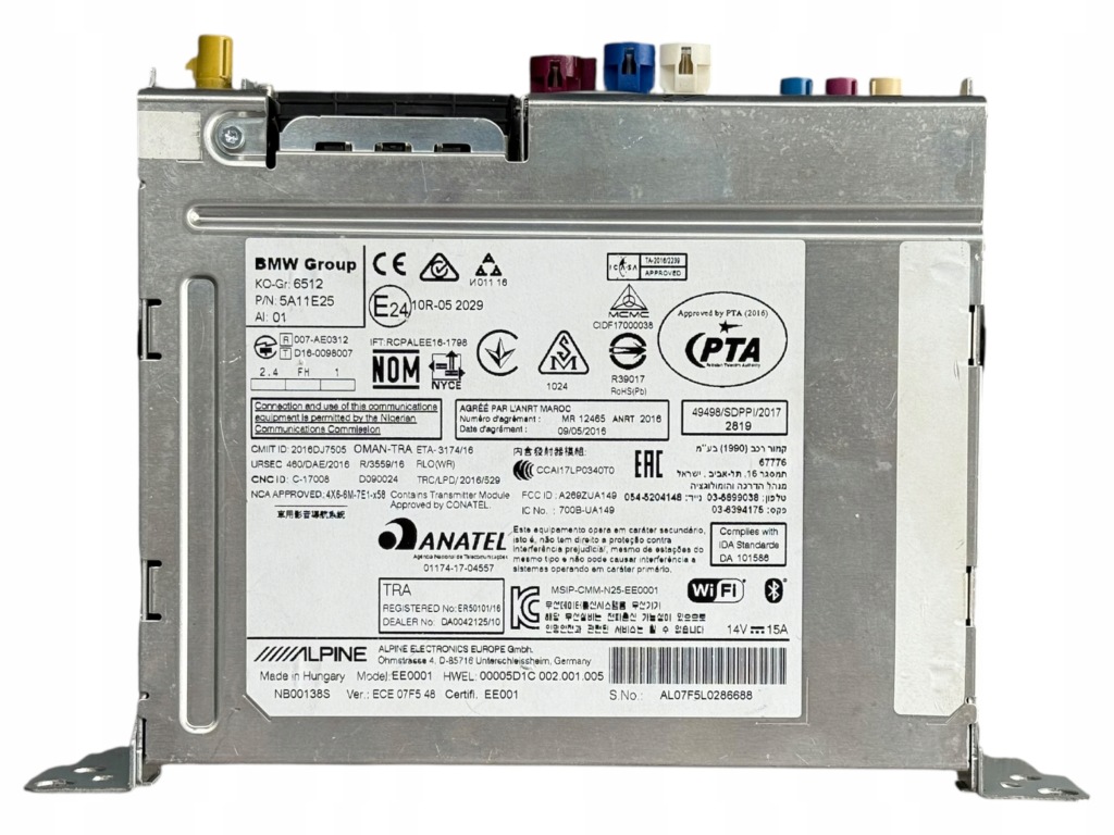 Купить Czytnk радио навигация bmw seria 2 f22 f23 lci 2019r 65125a11e25 5a11e25