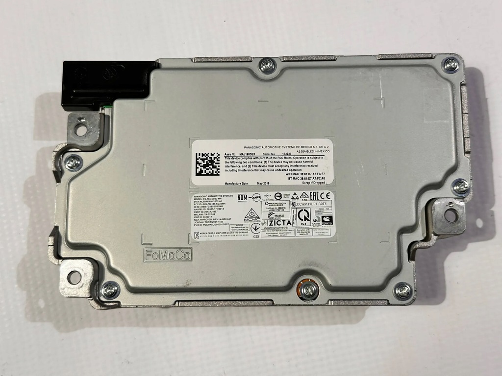 фото №11, Модуль радіо блок управління синхронізація зв'язку навігації ford explorer vi 2020+