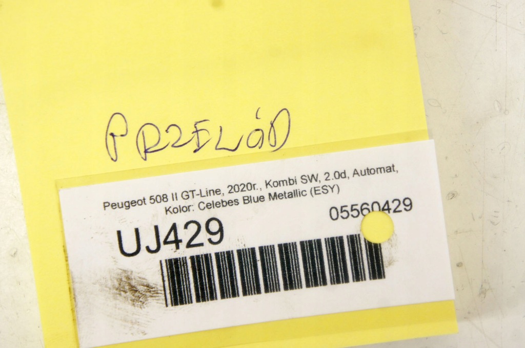 фото №7, Uj429 peugeot 508 ii жгут шланг бака adblue c1028118