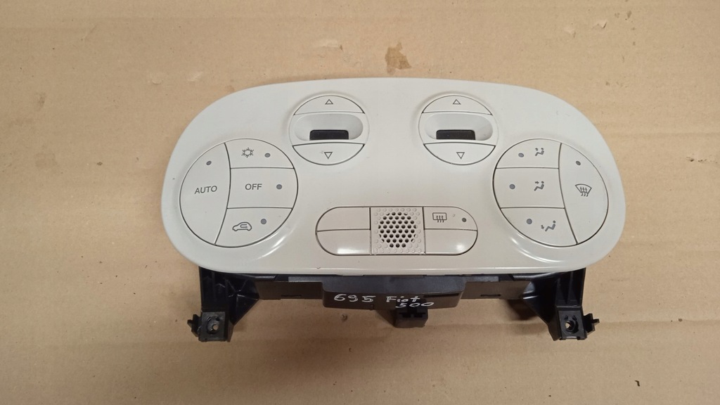 фото №1, Fiat 500 панель кондиціонера обдув клімат-контроль