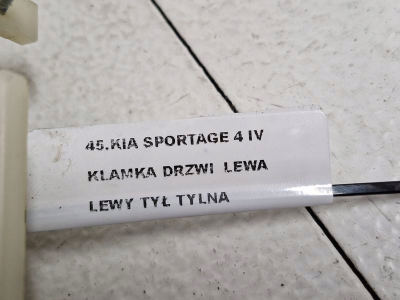 фото №9, Kia sportage iv 4 ручка дверь левый задняя задняя левая css