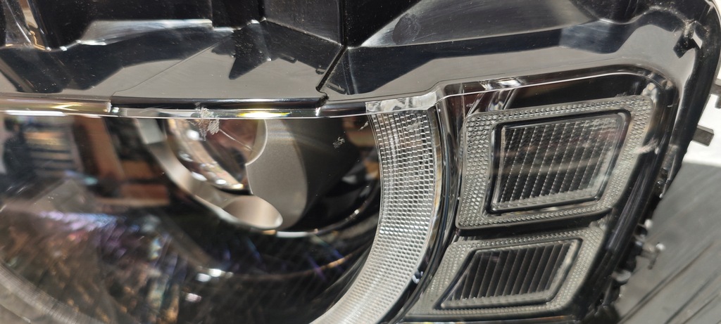 фото №3, Лампа лівий перед land rover defender ii 2 full led