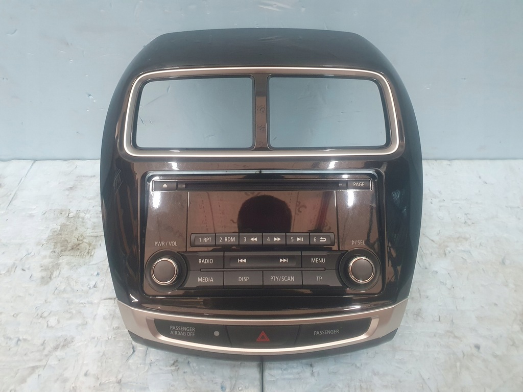 фото №1, Радіо cd + dekor mitsubishi outlander iii asx