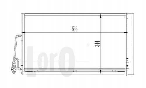 фото №10, Радіатор кондиціонера mini clubman/ paceman 1.6