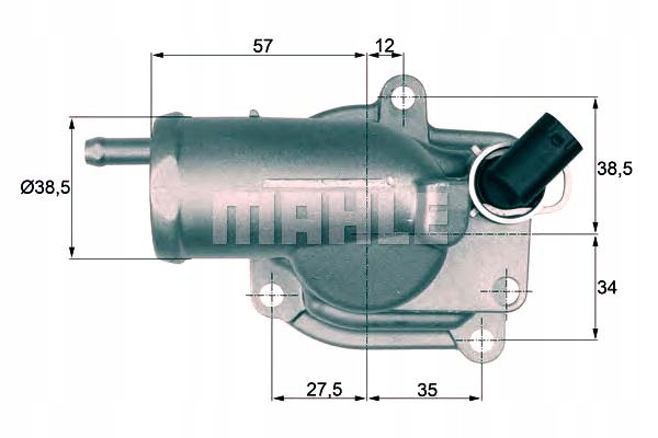 Mahle термостат mah, th 10 87 Ціна
