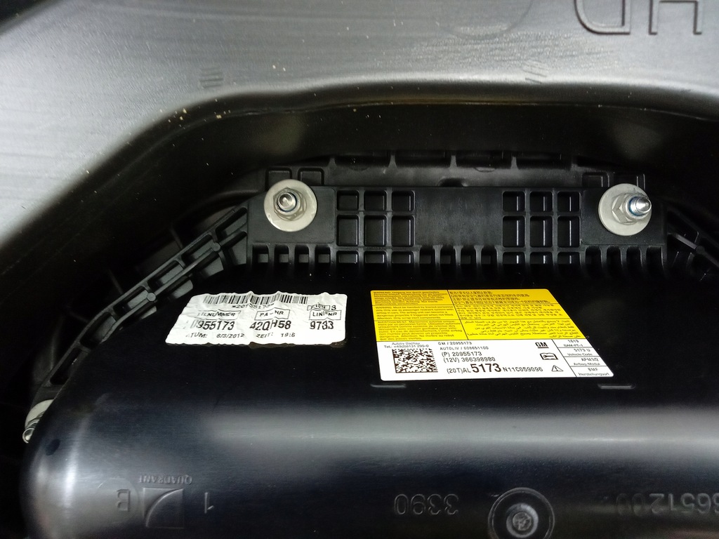 фото №11, Insignia a панель приладів приладова консоль подушки безпеки eu