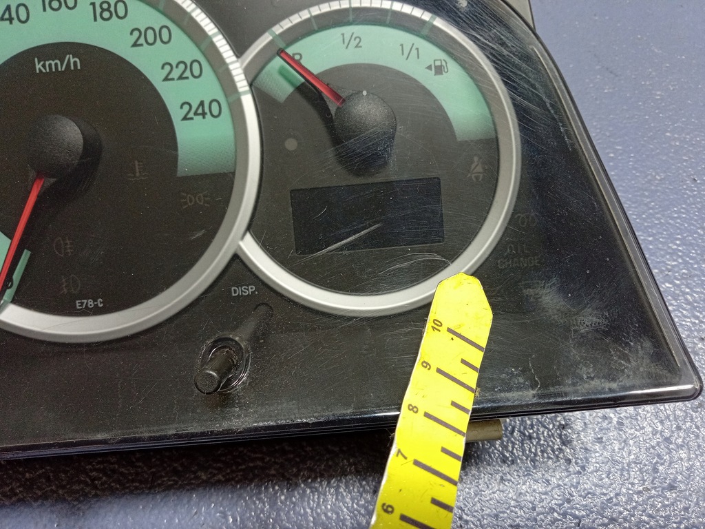 фото №8, Toyota corolla verso ii 2.2 d4d лічильник прилади eu 83800-0f090