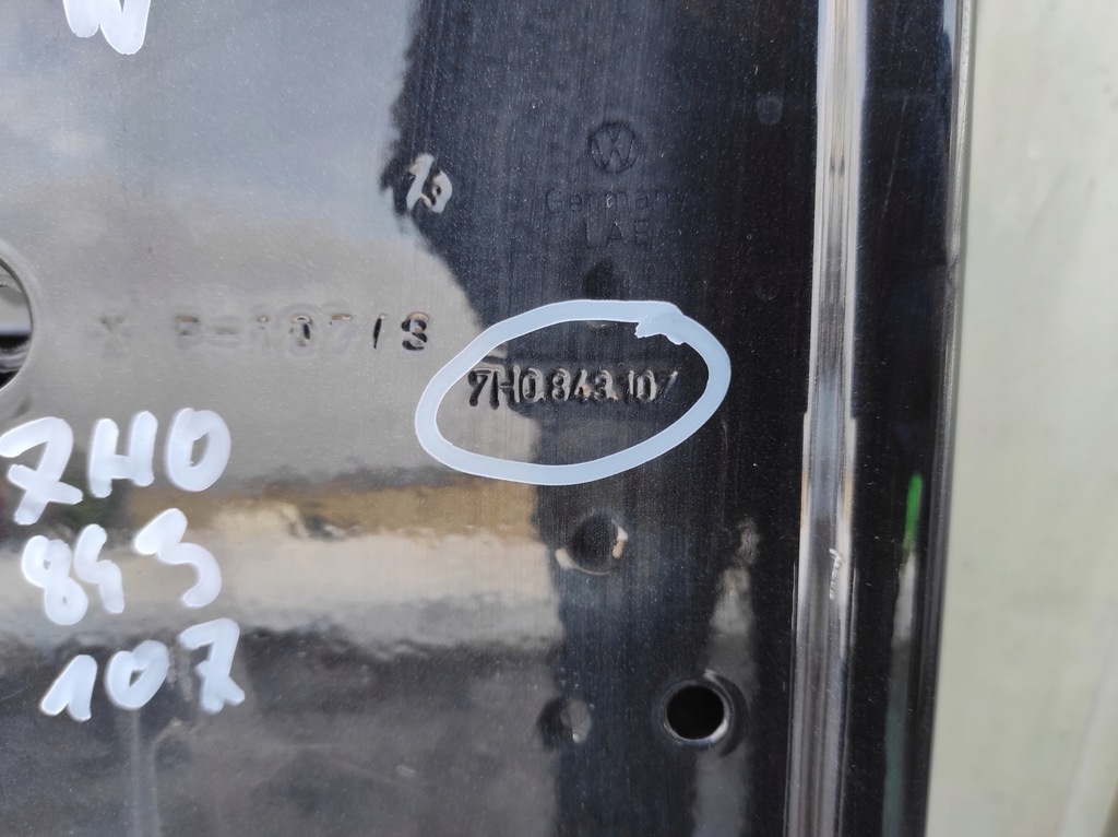 фото №7, Vw transporter t5 03- дверь сдвижные левая боковой