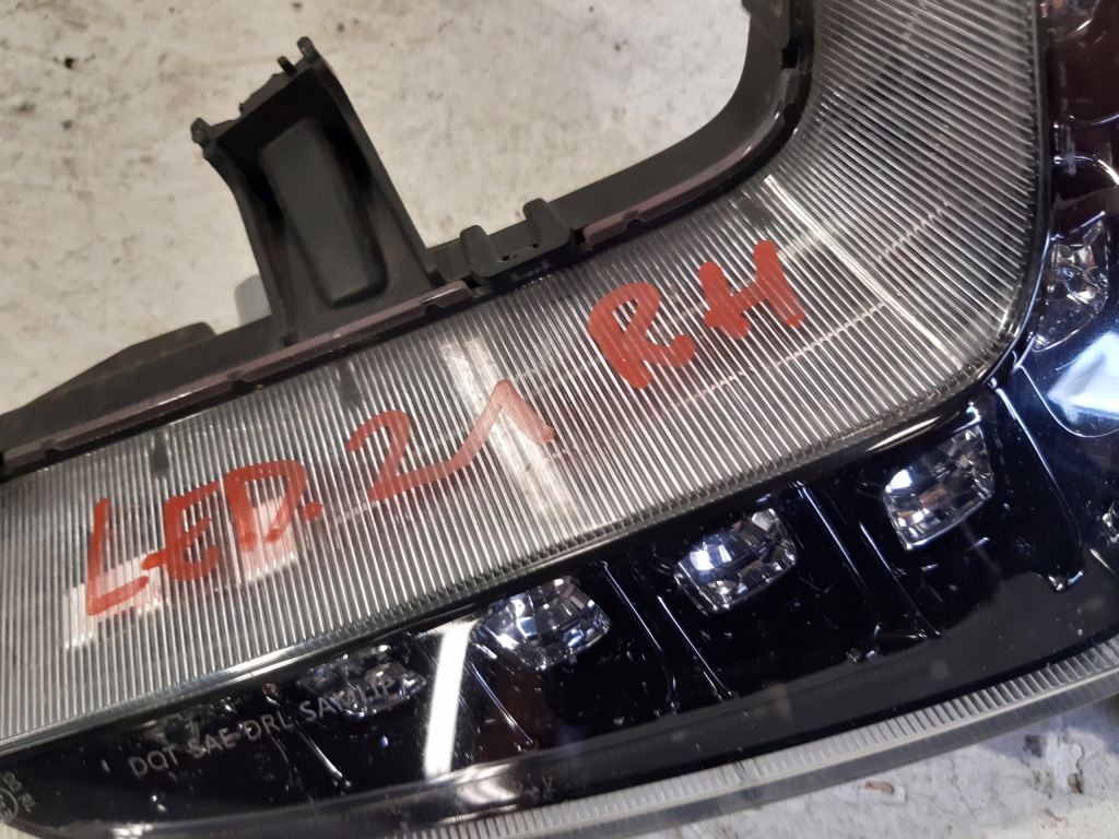 Hyundai ioniq противотуманная фара фара led drl перед правый с Разборки