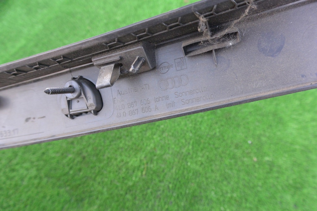 фото №9, Защита пластик крышки dla шторка шторка крючок багажника audi q7 4l