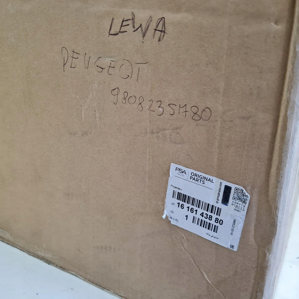 фото №16, Peugeot expert 16- лампа фара лівий ксенон psa 1616143880