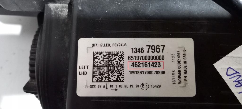 фото №8, Opel crossland x 2018 лампи передні