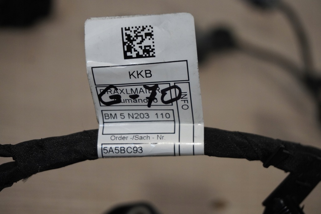 фото №9, Джгут бампера перед bmw g70 i7 5a5bc88 5a5bc93