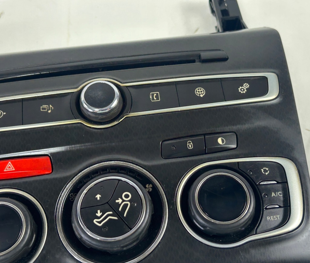 фото №4, Панель радио кондиционера ds 4 citroen ds4 lift 15- 98100094zf