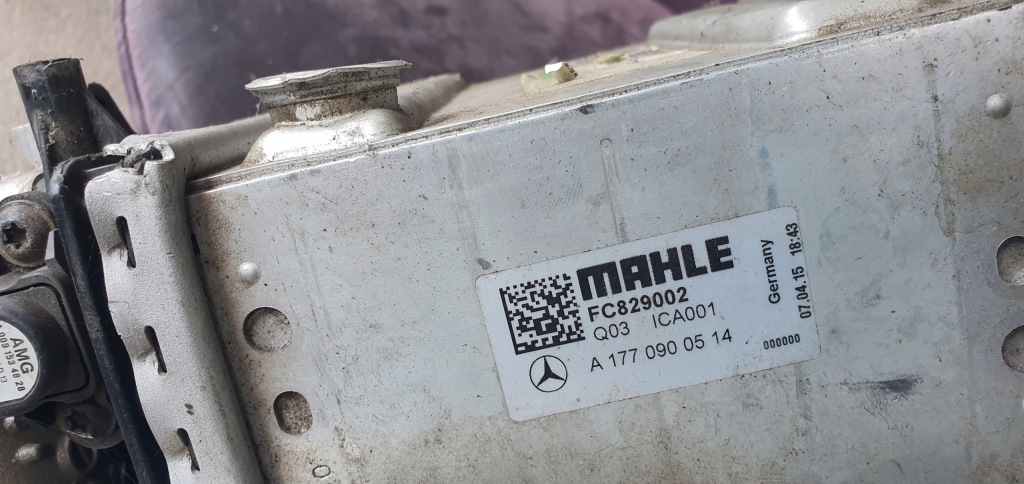 In25 интеркулер mercedes w205 6.3 s amg a1770901214 Цена