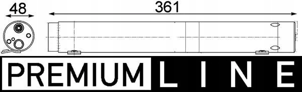 фото №2, Mahle ad 95 000p осушувач, кондиціонер