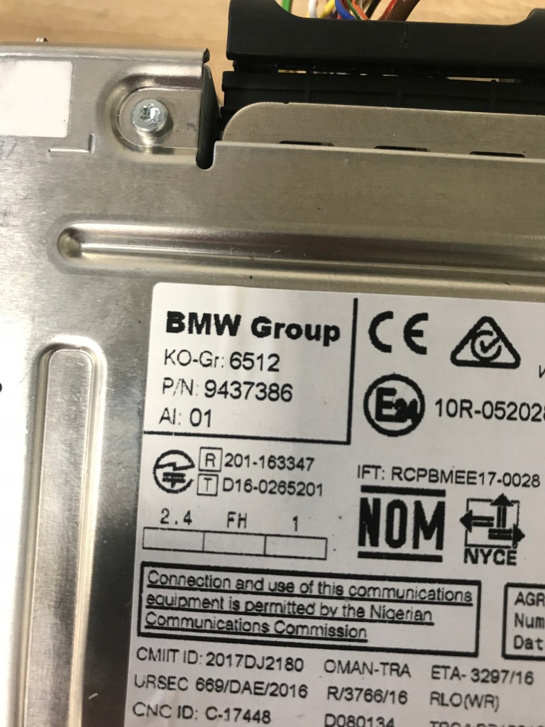 фото №6, Зчитувач радіо bmw 1 f20 lci 9437386