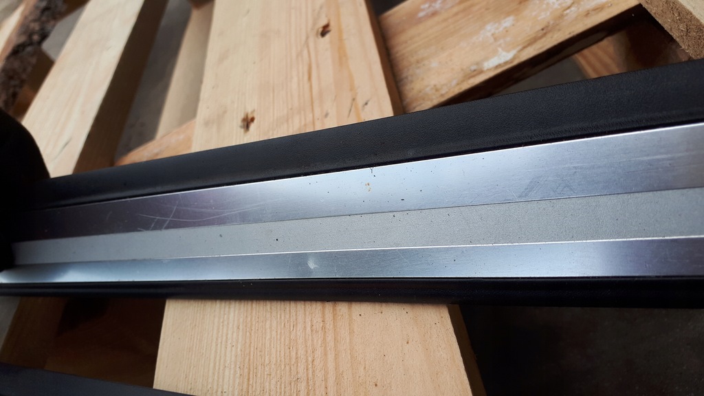 фото №7, S4 b8 lift накладки пороговые sline накладки na пороги