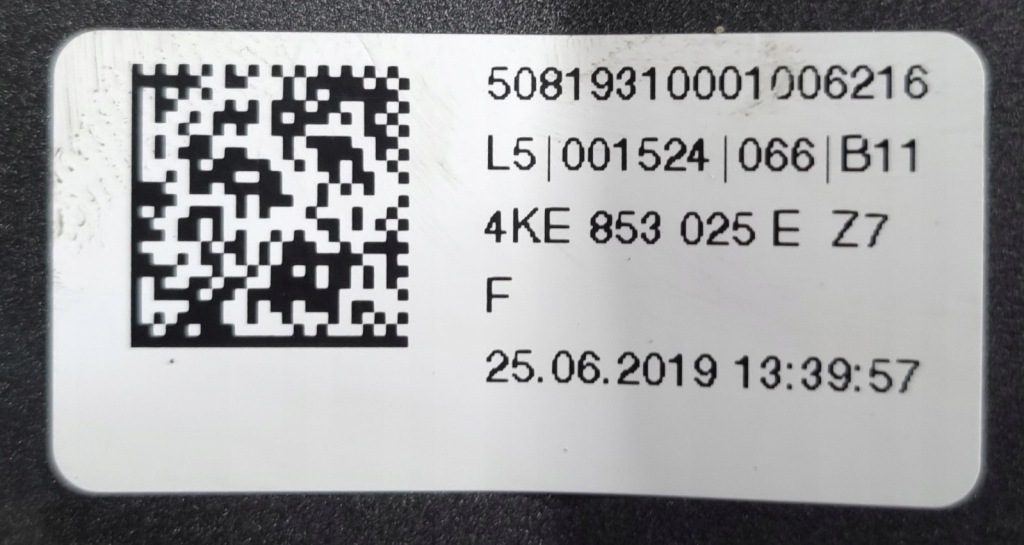 фото №12, Молдинг крила лівий перед audi e-tron 4ke 4ke853025e 4ke853817 lz7f