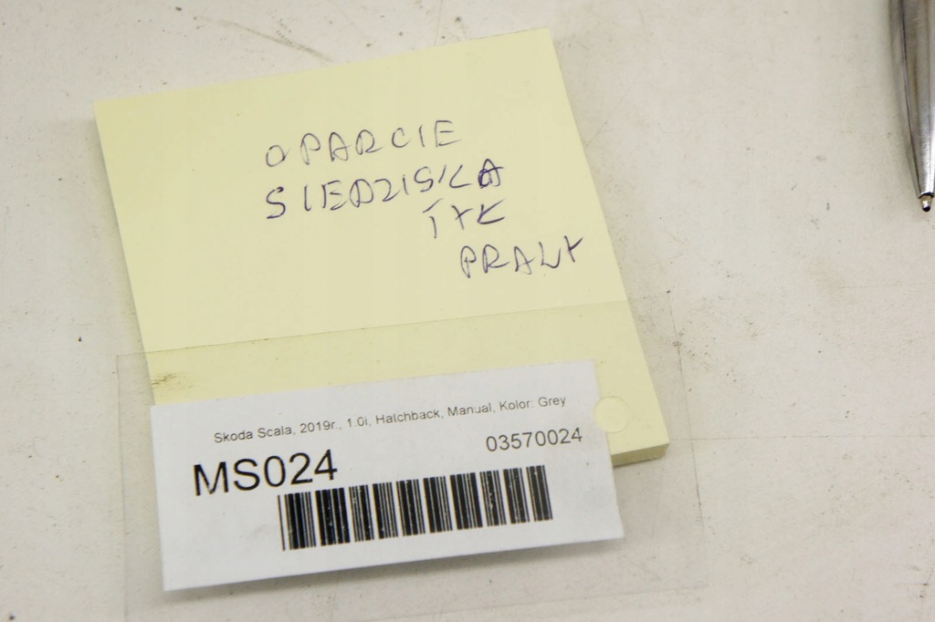 фото №7, Ms024 skoda scala спинка сиденье правый задняя