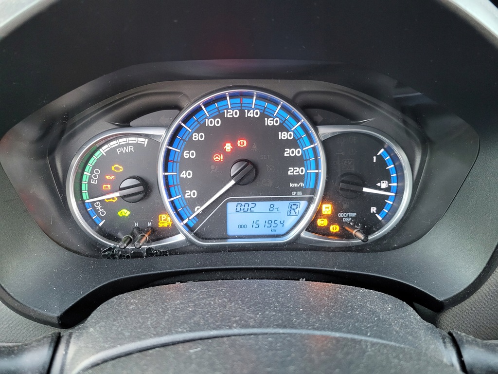 фото №10, Toyota yaris iii 14r 1.5 1nz hybrid гибрид бортовой компьютер замок зажигания набор иммобилайзер