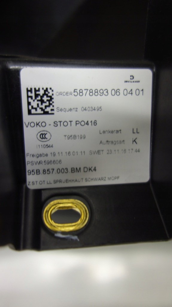 фото №5, Porsche macan 95b приборная панель консоль оригинал 95b857003bm