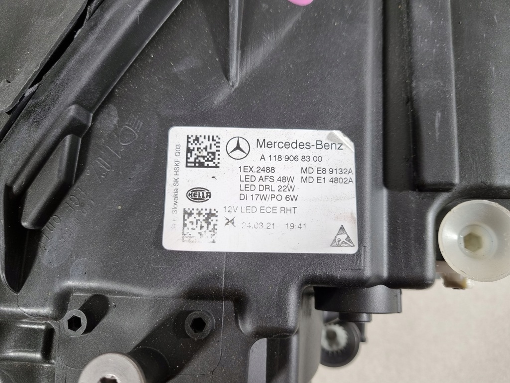 фото №13, Mercedes cla w118 full led лампа ліва performance