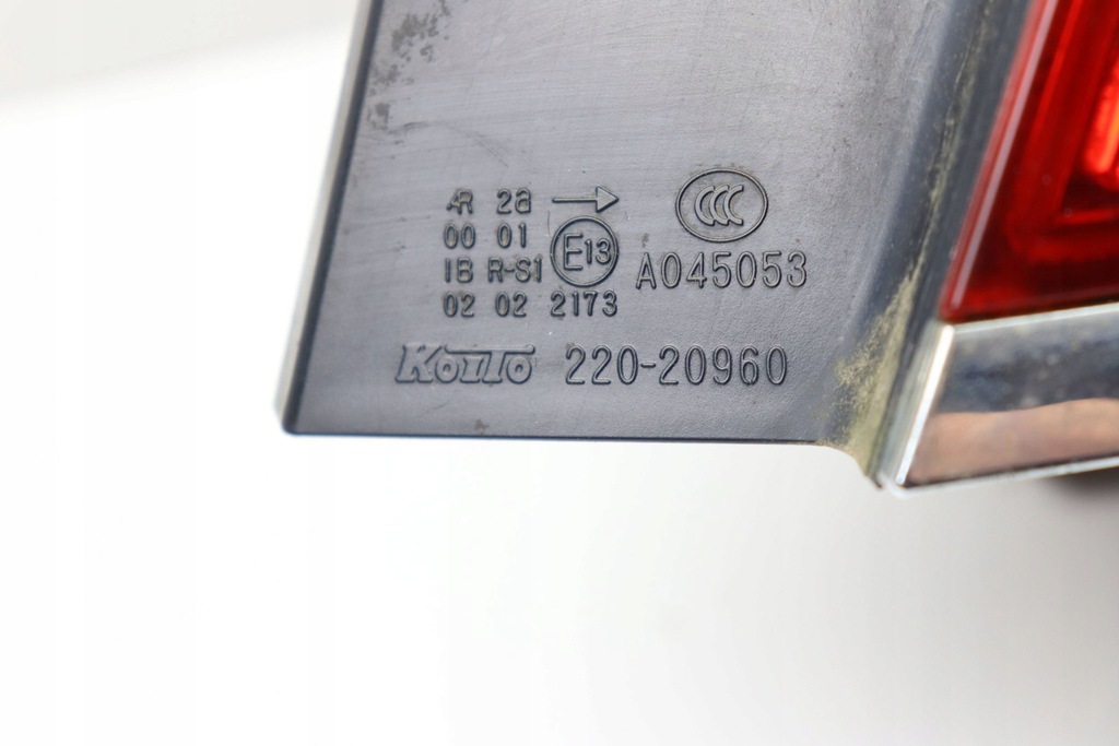 фото №7, Subaru legacy iv лампа правая задняя задняя sedan europa