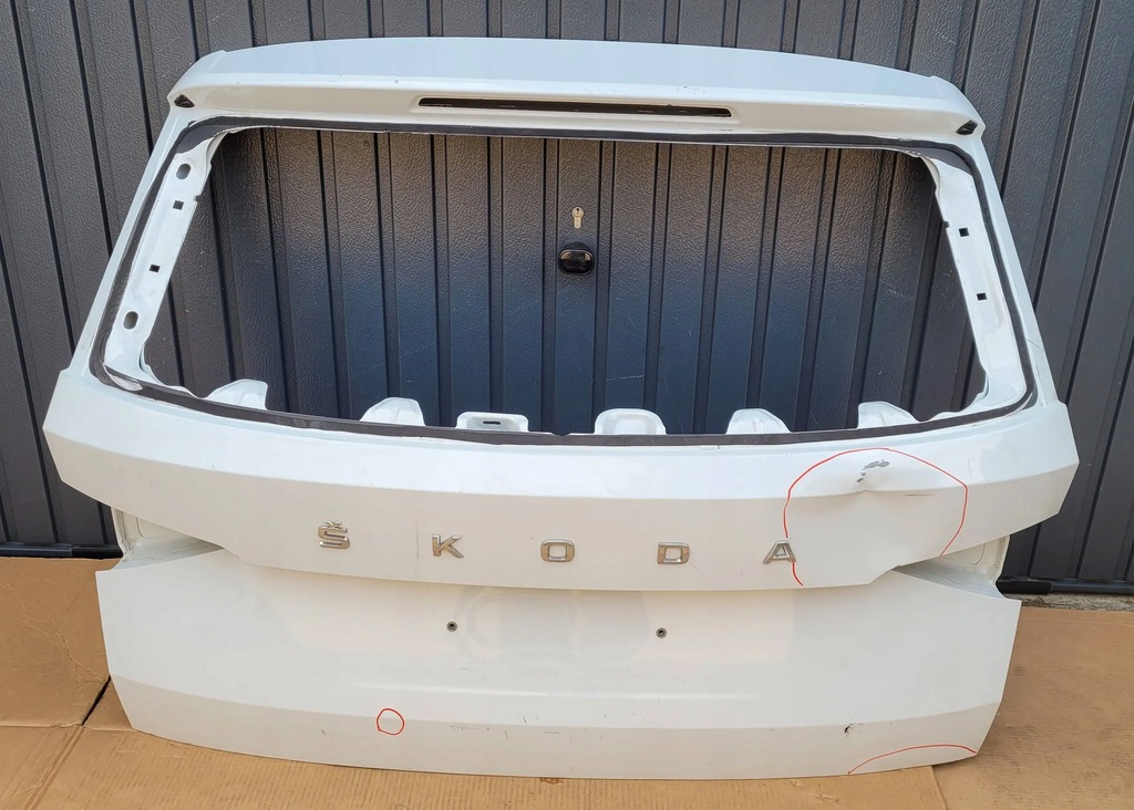 фото №1, Skoda kodiaq 565 крышка багажника багажника задняя задняя