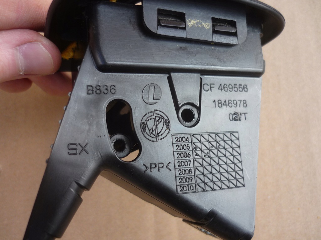 фото №12, Замок засувка сидіння лівий задня fiat grande punto 5 двері 55702533