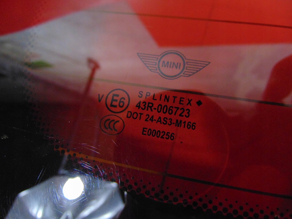 фото №6, Mini one cooper s r50 r53 скло задня do кришки багажника