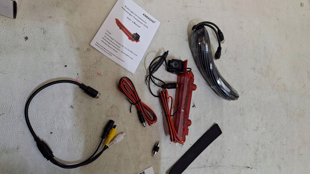 фото №5, Камера заднего вида knragho набор bw transporter t5 t6 nowa