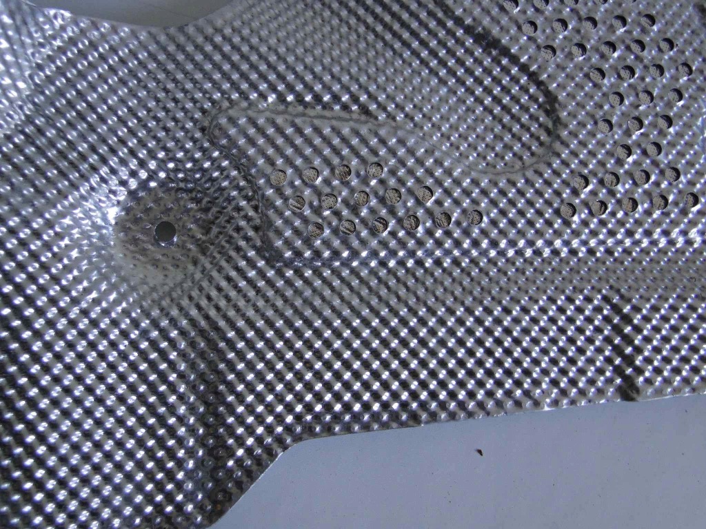 Mercedes ml gle w166 166 захист теплова ліва Оригінал