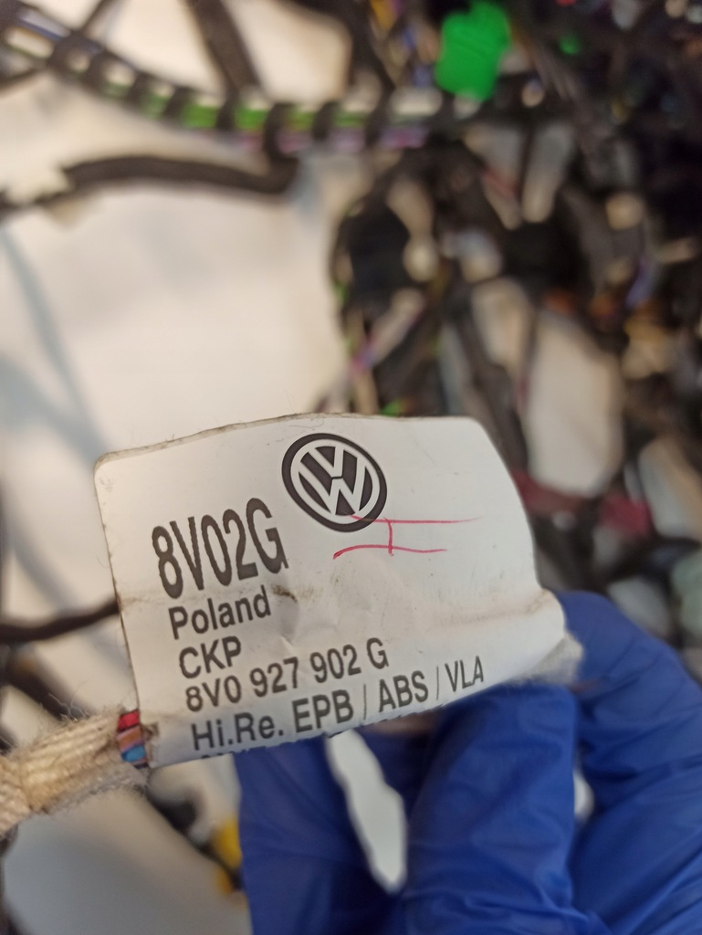 фото №6, Audi a3 8v 1.0 tfsi chzd джгут кабіни 2018r. uk