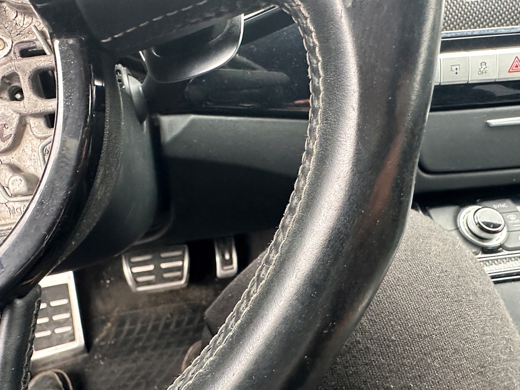 фото №10, Воздуховод трёхспицевая audi s8 d4 lift большой лепестки переключения