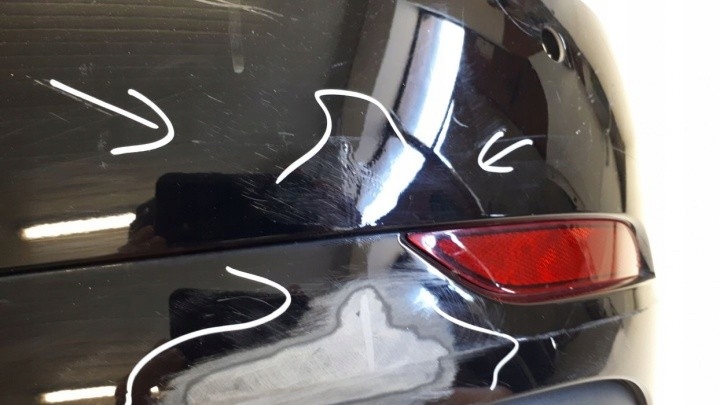 фото №4, Audi a3 2016 lift бампер задня